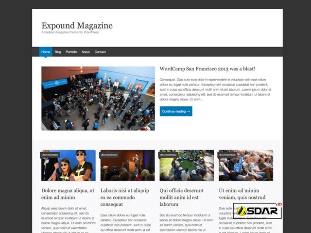 expound wordpress