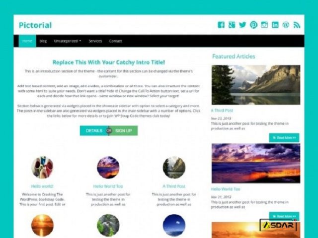 pictorial wordpress