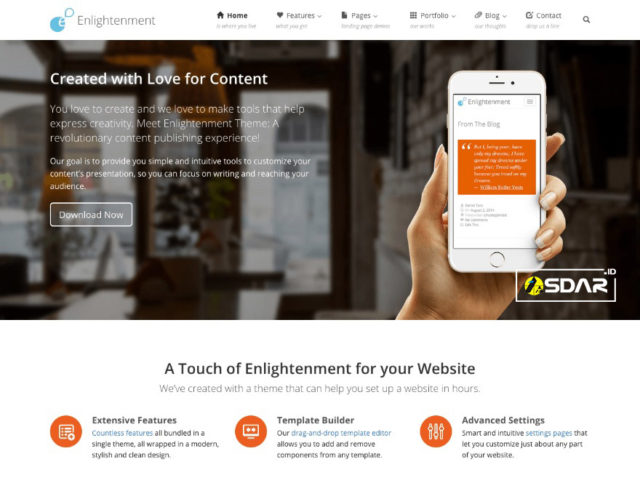 enlightenment wordpress