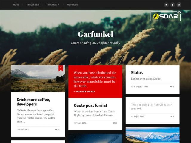 garfunkel wordpress