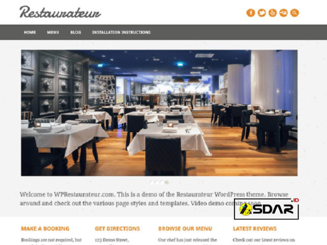 restaurateur wordpress