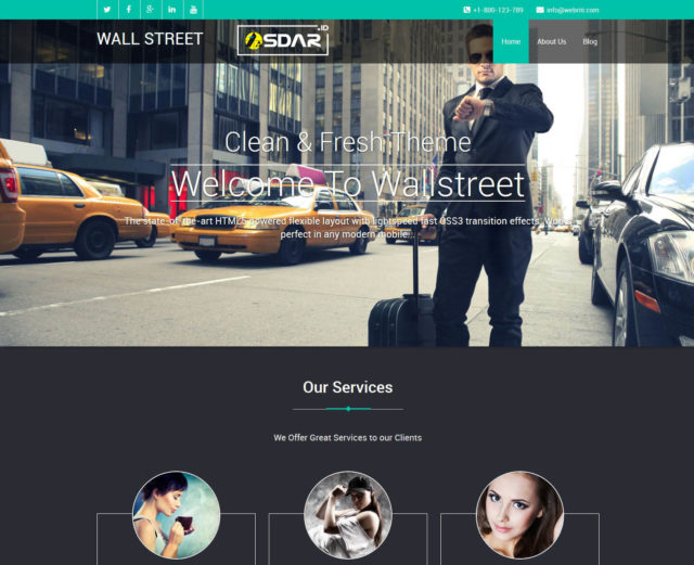 wallstreet wordpress