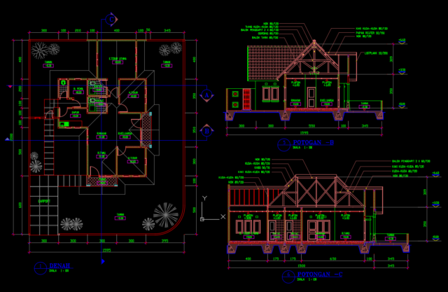 rumah tinggal 15x20M Type 2