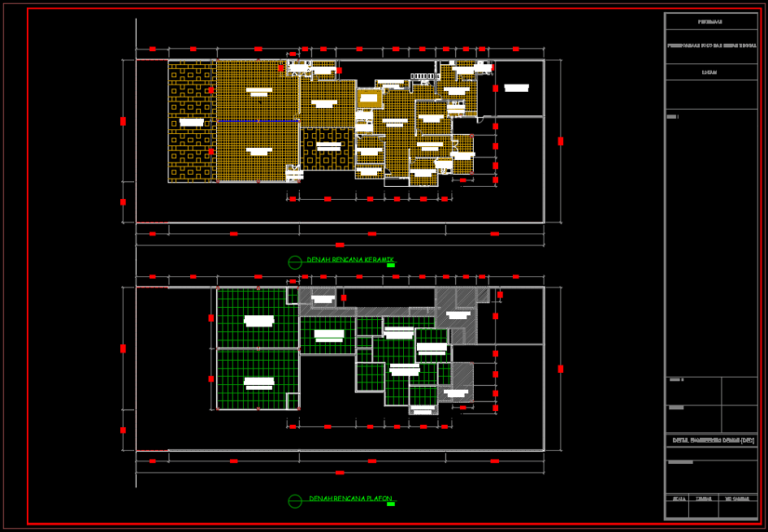 Download Gambar Ruko  1 Lantai DWG  AutoCAD Asdar Id