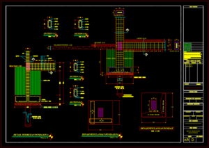 Download Detail Pondasi Tapak Dwg Autocad Asdar Id