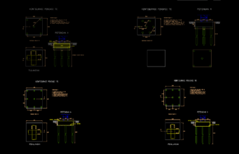 Tiang Pancang DWG Archives - Asdar Id