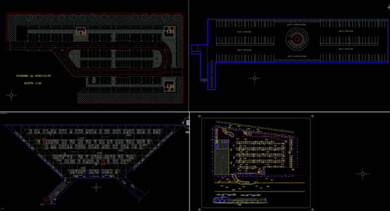 Download Kumpulan Desain Tempat Parkiran Dwg Autocad Asdar Id 7622