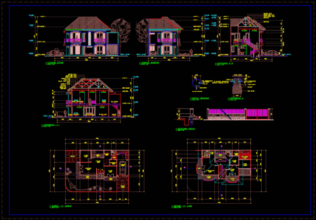 rumah prarencana 2 lantai