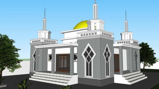 masjid minimalis skp