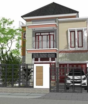 rumah minimalis 2 lantai skp