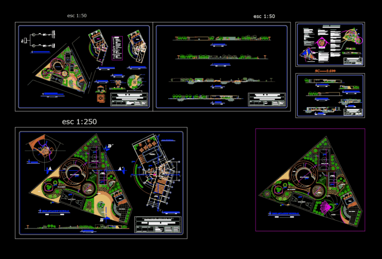 Download Rencana Taman Lingkungan Format Dwg Autocad Asdar Id