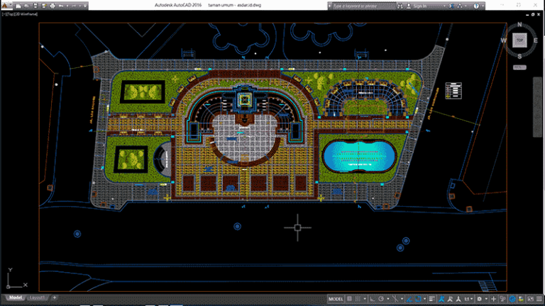 Download Desain Taman Anak Format Dwg Autocad Asdar Idina - IMAGESEE