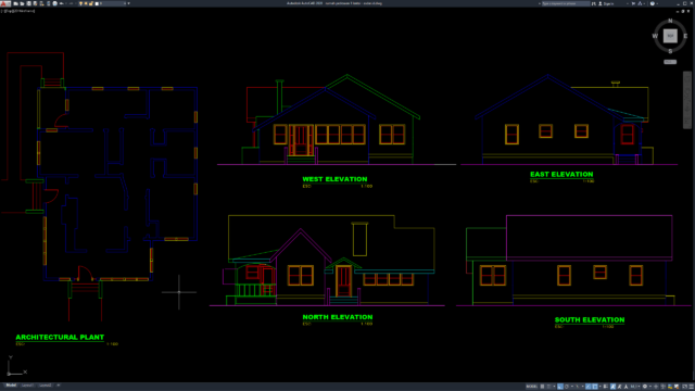 rumah pedesaan 1 lantai