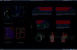 rumah kayu ukuran 15x9 meter