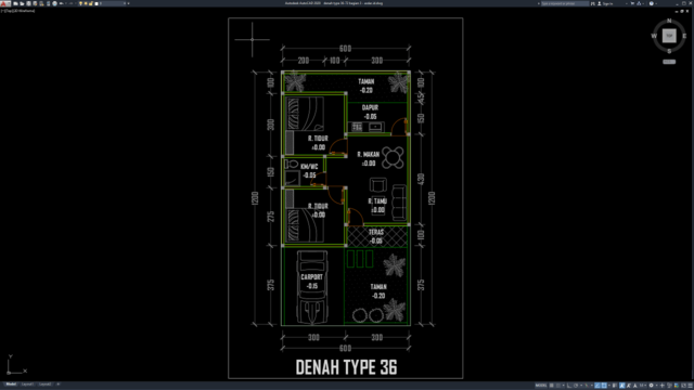 denah type 36-72 bagian 3