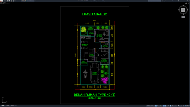 denah type 40-72 bagian 3