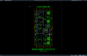 denah type 50-90 bagian 12