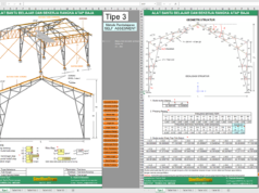 rangka atap baja tipe 3