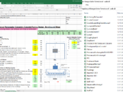 kumpulan perhitungan beton format excel