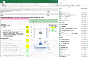 kumpulan perhitungan beton format excel