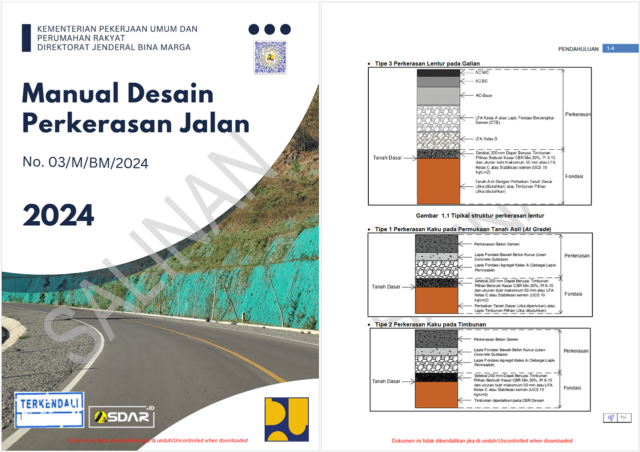 manual desain perkerasan (mdp) jalan 2024