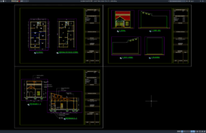 rumah 1 lantai ukuran 12m x 7m