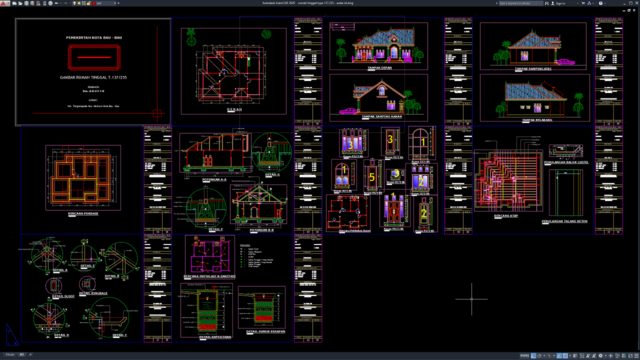 rumah tinggal type 137/255